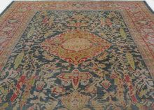 Antique Green Sultanabad - 10'8 x 12'10