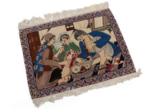 Isfahan Opium Pictorial Rug - 2' x 2'9