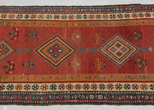 19th Century Antique Kurdish Runner - 3'2 x 10'6