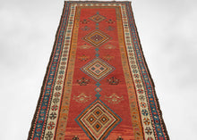 19th Century Antique Kurdish Runner - 3'2 x 10'6