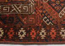 Yomud Turkmen Ensi Rug - 4'1 x 6'6