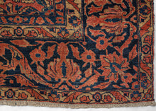 Dynamic Red Sarouk Rug - 8'5 x 11'4