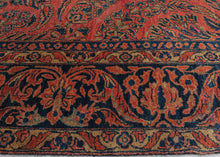 Dynamic Red Sarouk Rug - 8'5 x 11'4