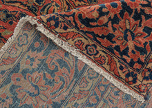 Dynamic Red Sarouk Rug - 8'5 x 11'4