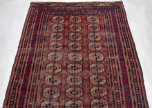 Midcentury Tekke Turkmen Rug - 4'1 x 5'2