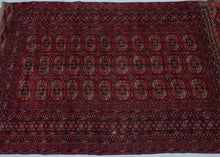 Midcentury Tekke Turkmen Rug - 4' x 6'1