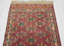 Midcentury Yomud Turkmen Rug - 2'11 x 4'8