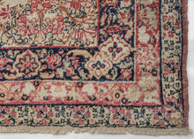 Antique Lavar Kerman Rug - 9'3 x 11'4