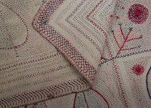 Antique Nakshi Kantha - 2'5 x 2'6