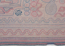 Pink Antique Nakshi Kantha - 2'8 x 3'10