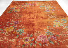Orange Deco Rug - 9' x 12'