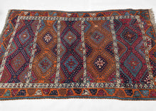 Antique Kurdish Sarkisla Rug - 3'11 x 6'6