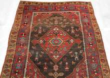 Antique 19th Century Bidjar Rug - 4'3 x 5'4