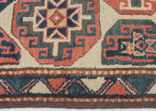 19th Century Moghan Kazak Rug - 3'9 x 6'2