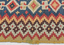 Mid Century Qashqai Kilim- 5'2 x 7'10