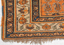 Orange & Seafoam Khamseh Rug - 4’8 x 6’7