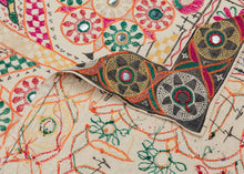 Mid Century Kutch Dharaniya Embroidery - 2'8 x 5'7