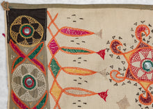 Mid Century Kutch Dharaniya Embroidery - 2'8 x 5'7