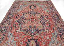 Antique Heriz Rug  - 7’7 x 11’5