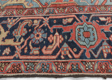 Antique Heriz Rug  - 7’7 x 11’5