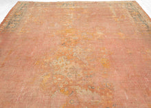 Glowing Antique Oushak Rug - 9’4 x 11'