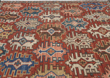 Contemporary Kuba Design Rug - 6'10 x 8'6