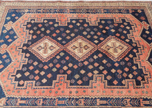 Vintage Sirjan Afshar Rug - 4’8 x 6’2