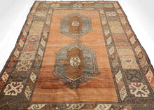 Burnt Orange Anatolian Rug - 6’1 x 9’4