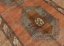 Burnt Orange Anatolian Rug - 6’1 x 9’4