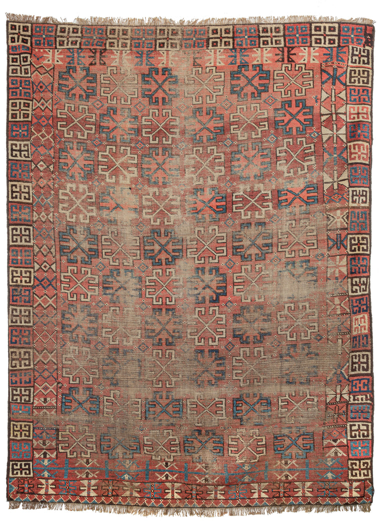 Beshir Turkmen Rug - 5'4 x 7'2