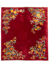 Red Chinese Deco Rug - 8'10 x 11'7