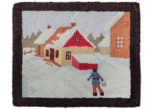 Quebec Hooked Rug - 1' x 1'10