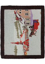 Quebec Hooked Rug - 1' x 1'10