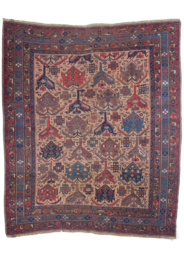 Antique Afshar - 5' x 5'9