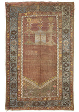 Antique Turkish Prayer Rug - 3'9 x 6'1