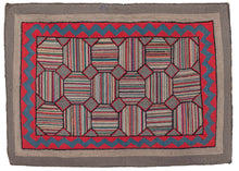 Vintage American Hook Rug - 2'10 x 4'