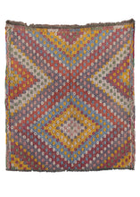 Turkish Sumac Cicim Kilim - 4'7 x 5'1