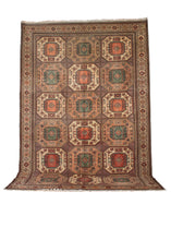 Vintage Turkish Sivas Rug - 6'7 x 9'9