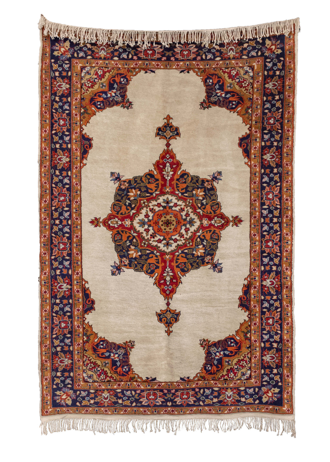 Mid Century Mint Condition Romanian Rug - 4' x 6'2