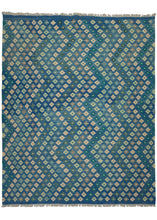 Contemporary Maimana Kilim - 6'2 x 7'11