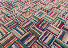 Antique Hook Rug - 4'5 x 7'10