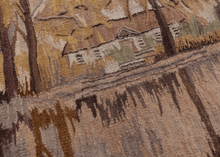 Vintage Polish Tapestry by Bożena Bieniowska - 2'7 x 3'3