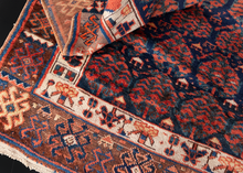 Antique Kurdish Rug - 5'1 x 6'9
