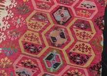 Antique Turkish Reyhanli Kilim Fragment - 2'4 x 12'8