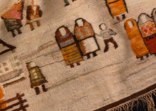Mid Century Polish Tapestry - 4' x 5'1