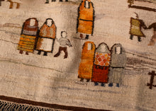 Mid Century Polish Tapestry - 4' x 5'1