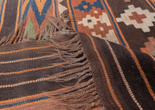 Antique Maimana Kilim  - 7'7 x 9'3