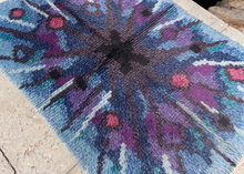 Mid Century Swedish Rya Rug - 3'1 x 5'9