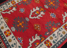 Vintage Indian Rug - 4'1 x 6'