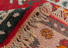 Vintage Indian Rug - 4'1 x 6'